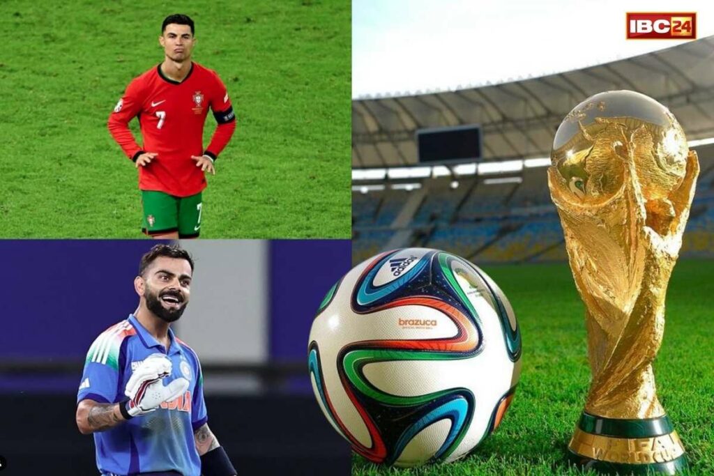 FIFA world cup post for Virat Kohli