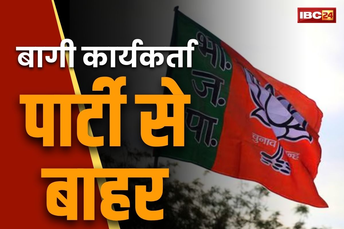 Chhattisgarh BJP took action against rebel leaders