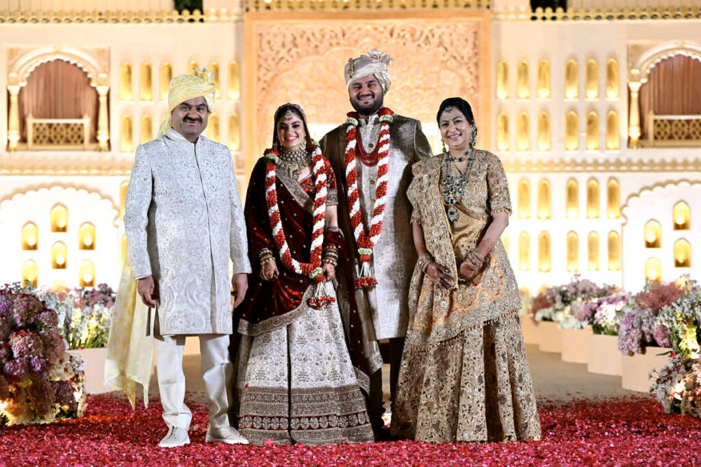 Jeet Adani Wedding Ceremony/ Image Credit: Gautam Adani X Handle