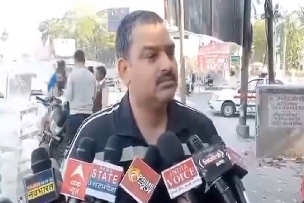 Suspended SI Left Hindu Dharma: 'मैं हिंदू धर्म छोड़ रहा हूं...पूजा पाठ करते-करते परेशान हो चुका हूं' / Image Source: Screengrab