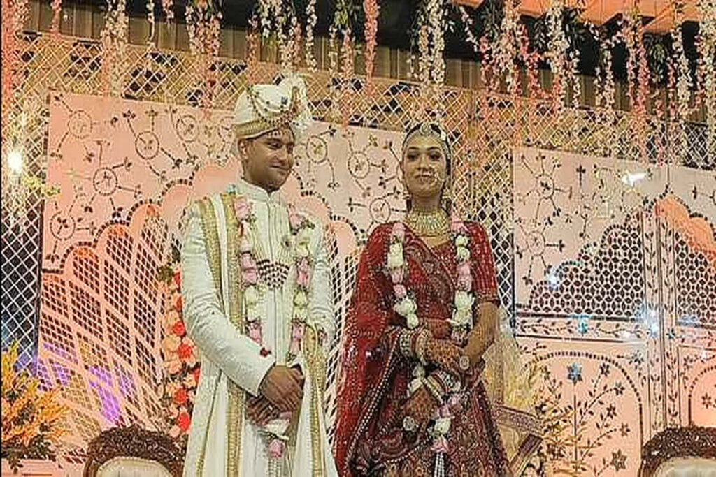 Poonam Gupta CRPF Wedding Video: राष्ट्रपति भवन में दुल्हन बनी प्रदेश की बेटी पूनम गुप्ता / Image Source: Screengrab