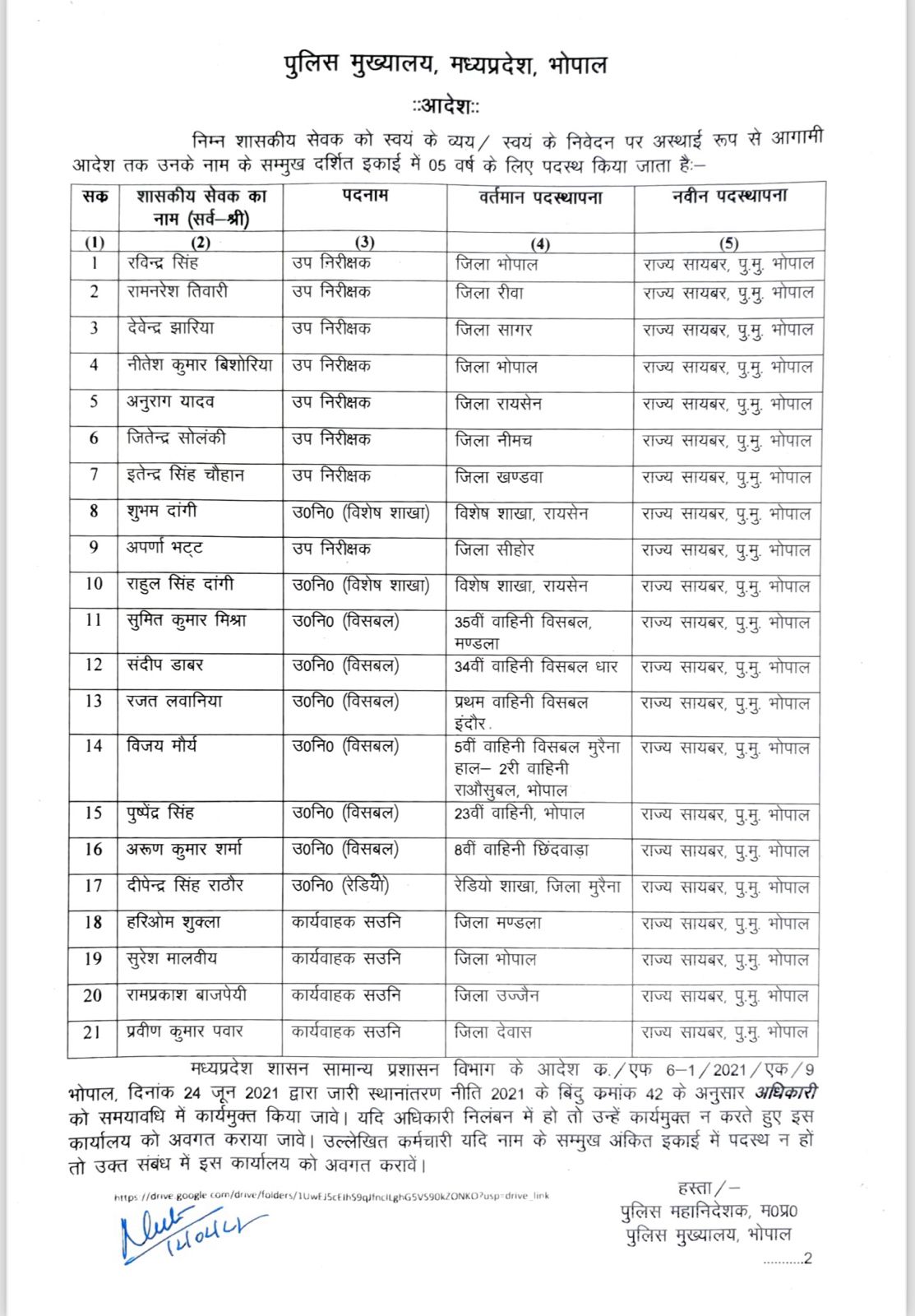 SI Transfer List Today