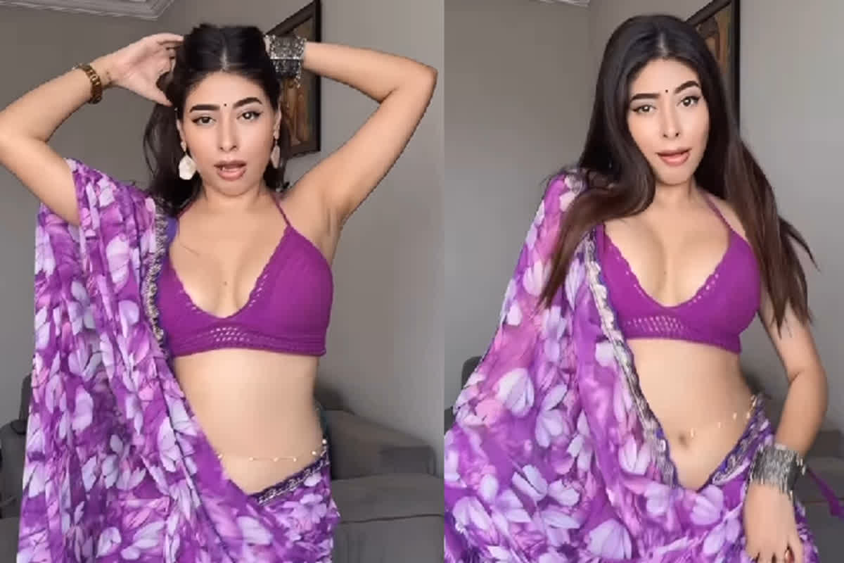Indian Bhabhi Hot Sexy Video : डीपनेक ब्रा में भाभी ने दिखाया हॉट अवतार, कैमरे के सामने जमकर लगाए सेक्सी ठुमके, वायरल हुआ वीडियो