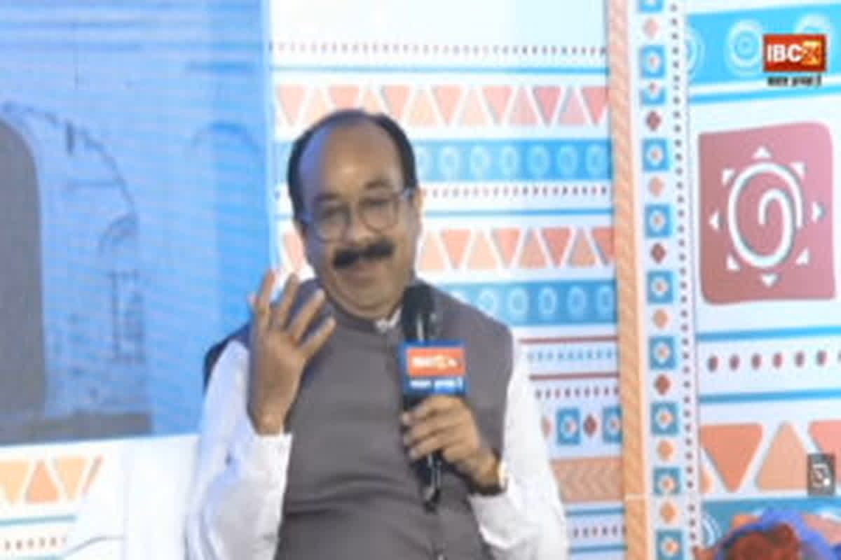 Deputy CM Arun Sao on Delhi Election। Photo Credit: IBC24