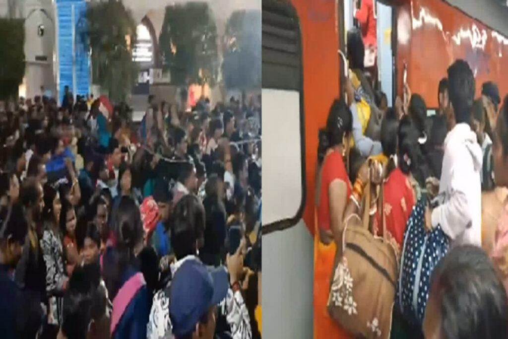 Asansol Railway Station Stampede/ Image Credit: IANS X Handle