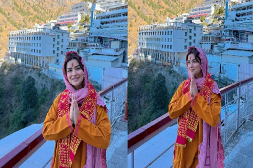 Avneet Kaur Visit Vaishno Devi/ Image Credit: avneetkaur_13