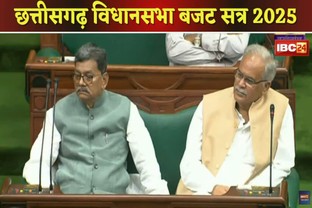 CG Vidhansabha Budget Session 2025 LIVE| Photo Credit: IBC24