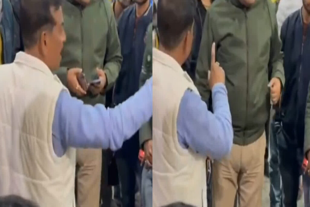 BJP MLA Yogesh Verma Video| Photo Credit: @WeUttarPradesh