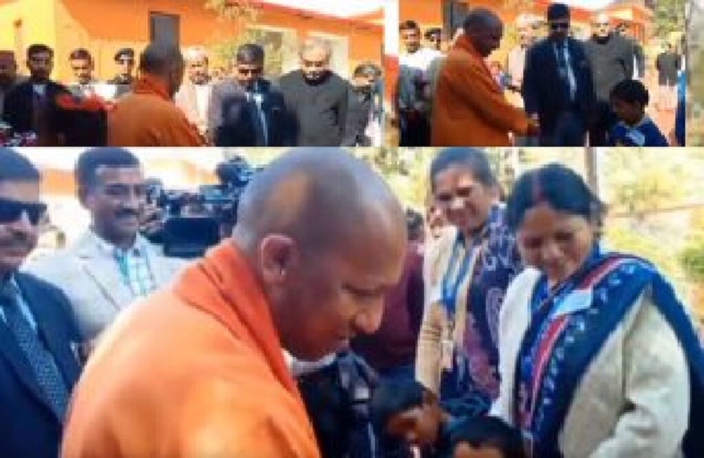 CM Yogi Viral Video/ Image Credit: Vatsala Singh X Handle