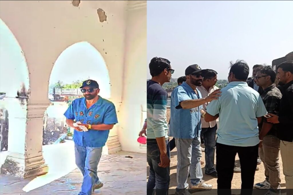 Sunny Deol in Datia | Source : IBC24