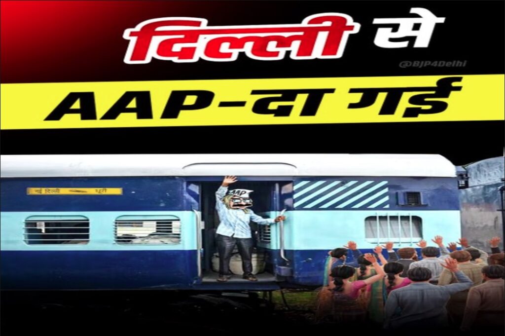 Delhi Election Results 2025 Live | Source : Delhi BJP