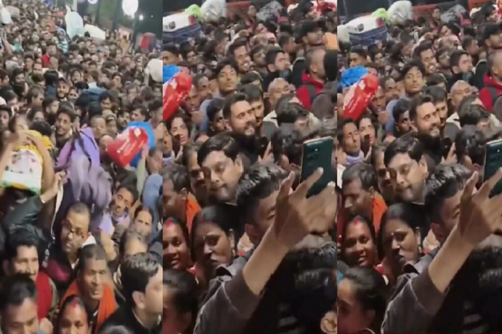 New Delhi Railway Station Stampede Video