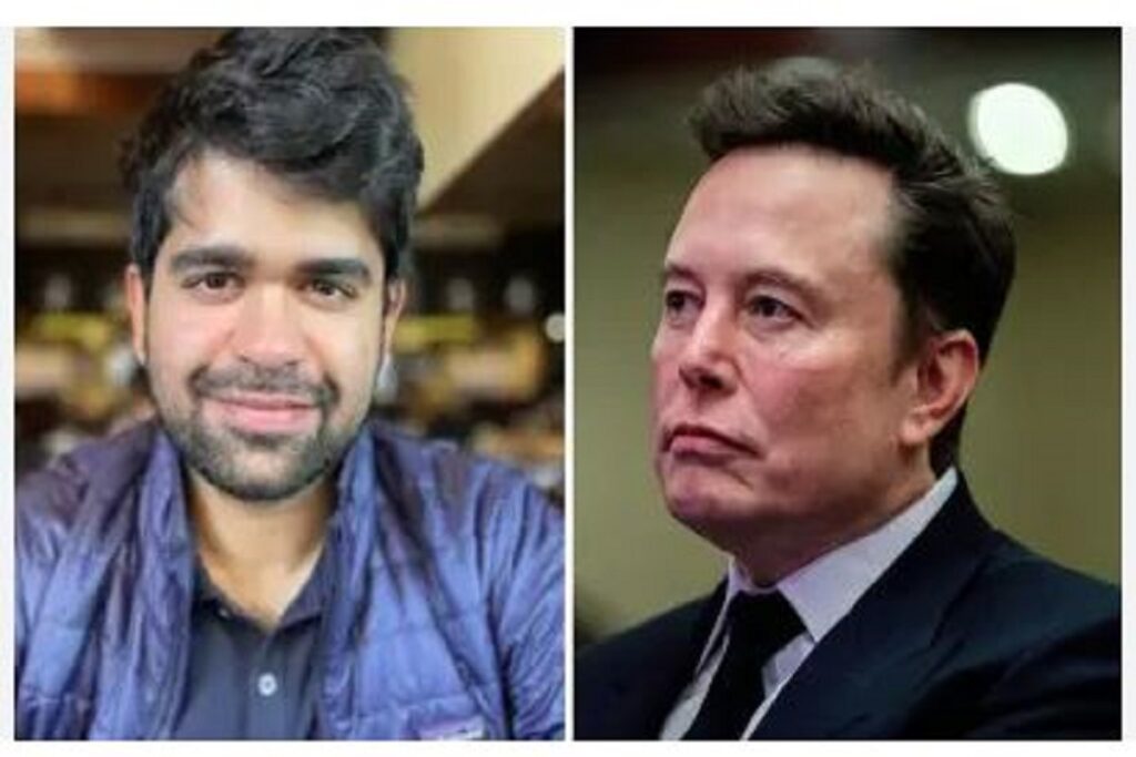 Arvind Srinivas challenged Tesla CEO Elon Musk, image source: Patrika.com