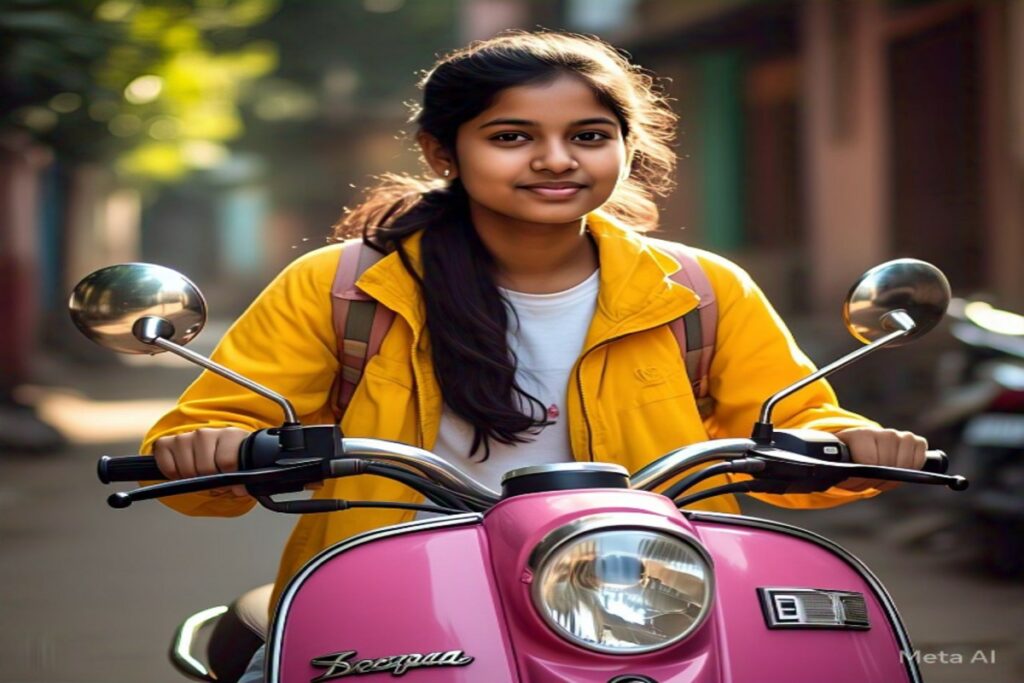 Free Scooty Yojana 2025 | Source : AI Meta