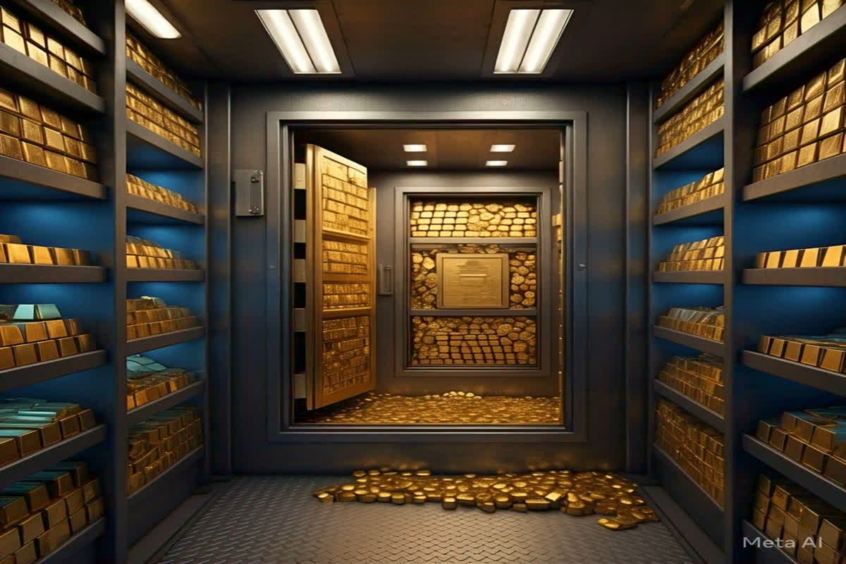 Top 20 Countries In Gold Reserves/ Image Credit: Meta AI