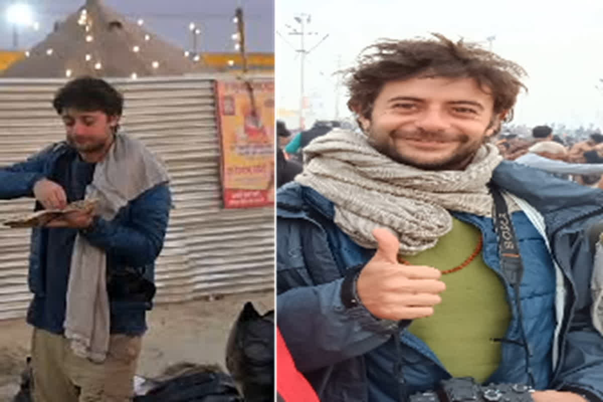 Harry Potter In Mahakumbh: महाकुंभ पहुंचे हैरी पॉटर..! उठाया भंडारे का लुत्फ,  वायरल हो रहे इस वीडियो को देख आप भी हो जाएंगे हैरान