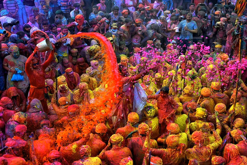 Braj Ki Holi 2025। Photo Credit: Pinterest