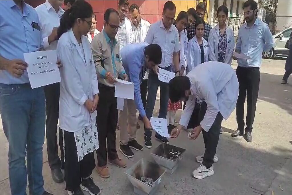 Indore Doctors Protest | Source : IBC24