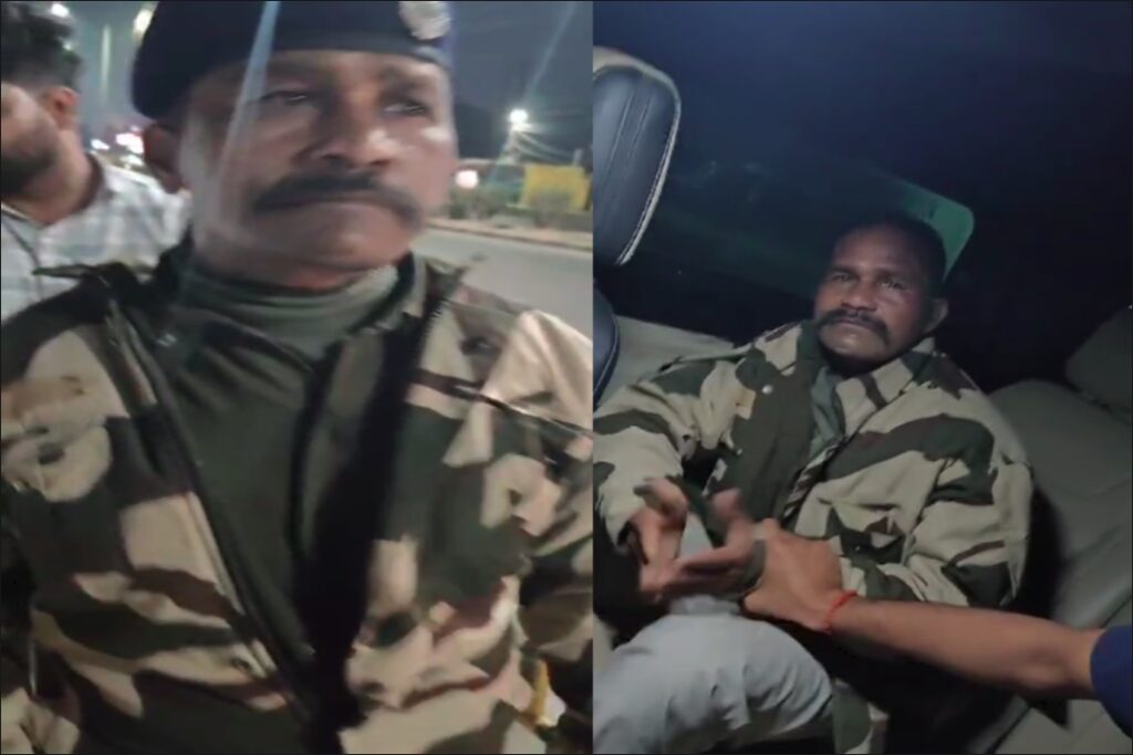 Sub-Inspector Ki Pitai Ka Video | Source : IBC24