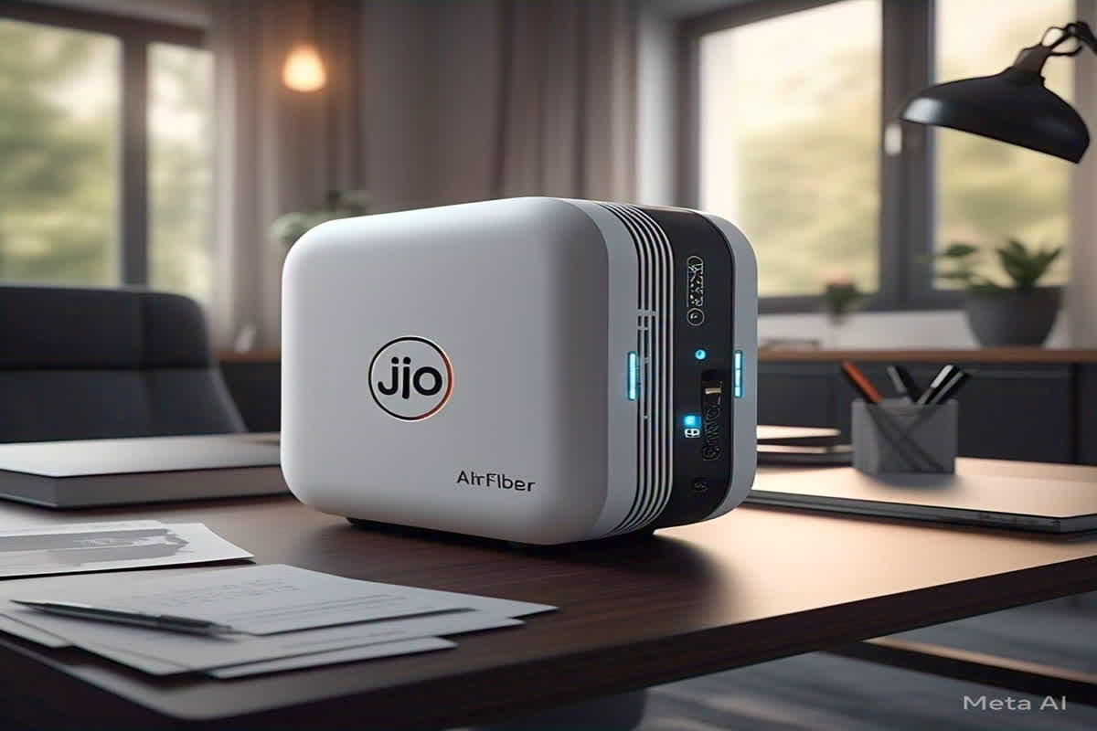 Jio AirFiber/ Image Credit: Meta AI