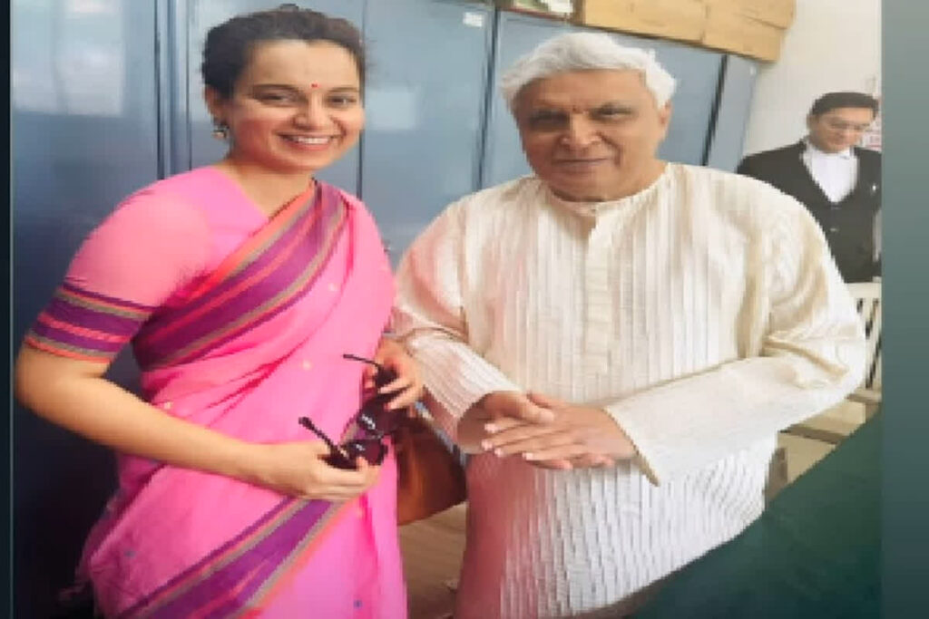 Kangana Ranaut on Javed Akhtar/ Image Credit: Kangana Ranaut Instagram