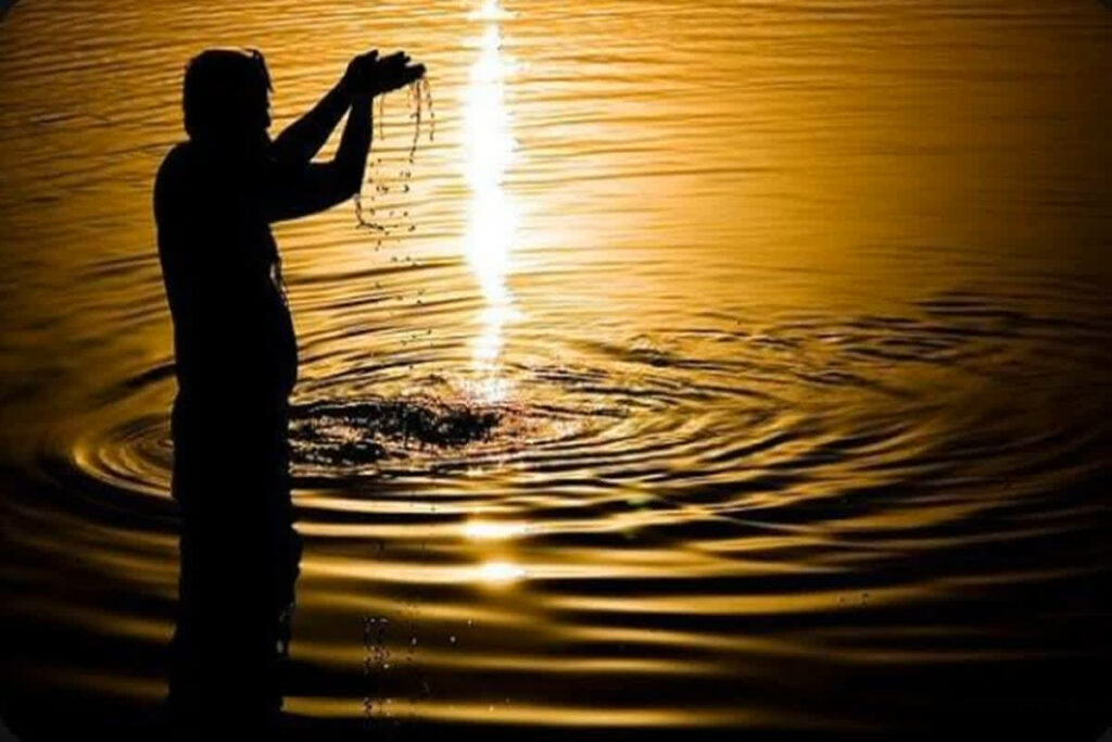 Magh Purnima Mantra 2025। Image Credit: Pinterest