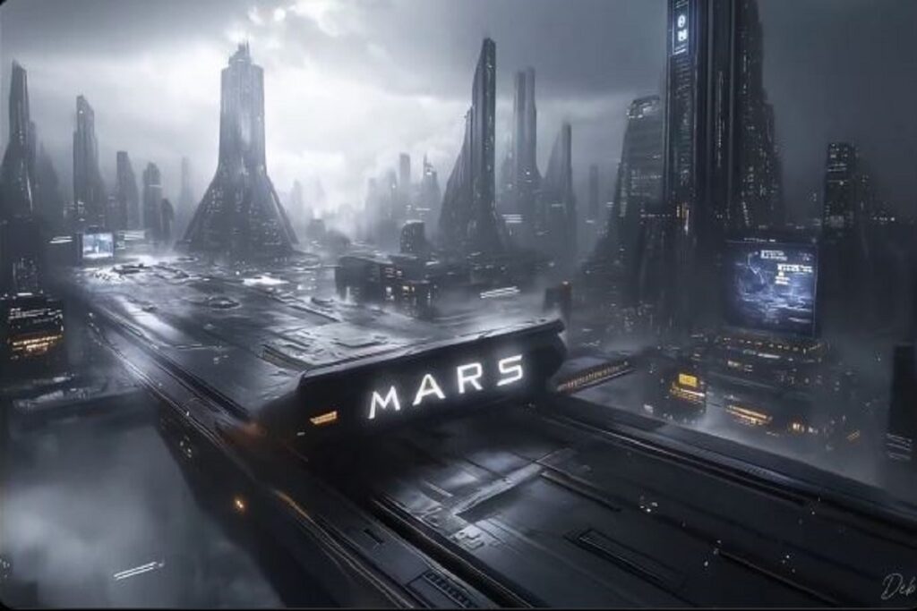 Elon musk mars video, image source: elon musk X