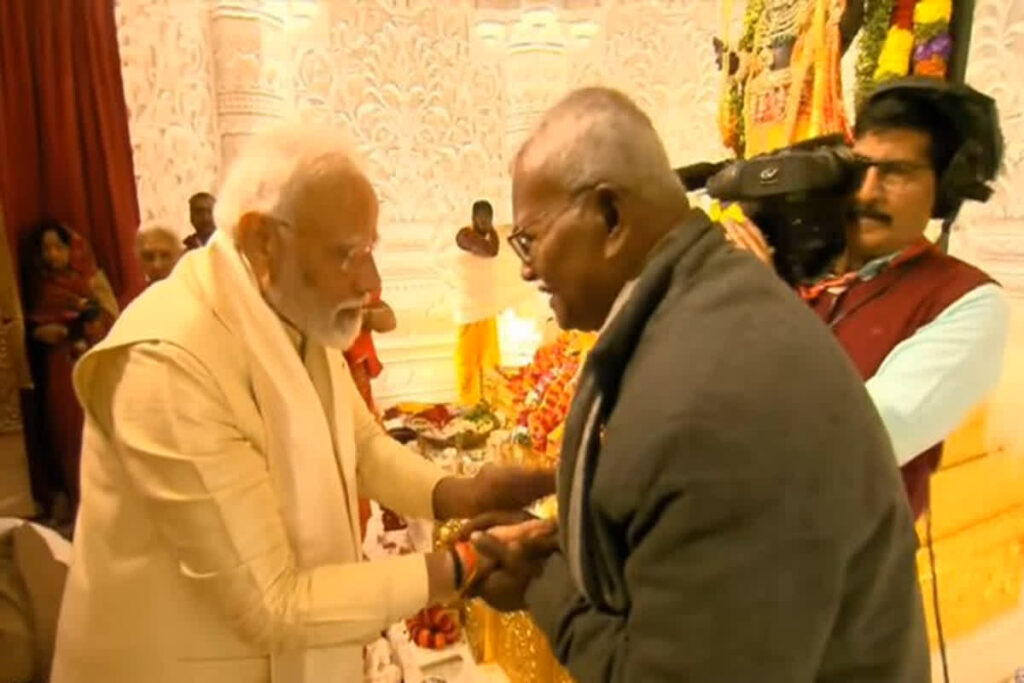 Kameshwar Chaupal Passes Away/ Image Credit: Narendra Modi X Handle