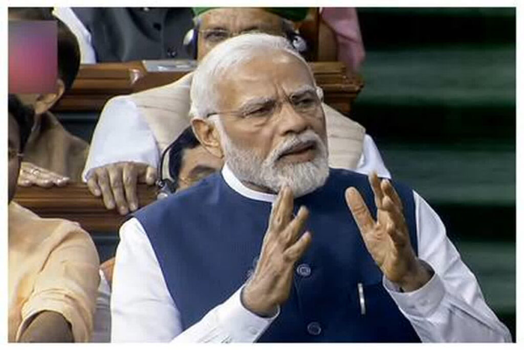 PM Modi Lok Sabha Speech: Image Credit : Narendra Modi X Handle