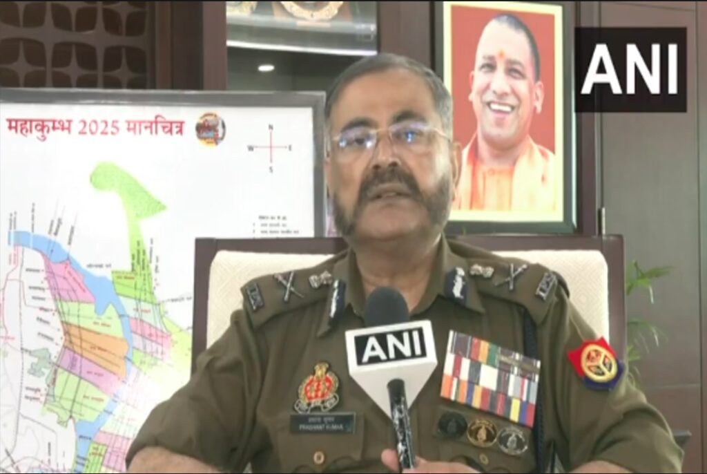 DGP Prashant Kumar on security in Mandir | Source : ANI