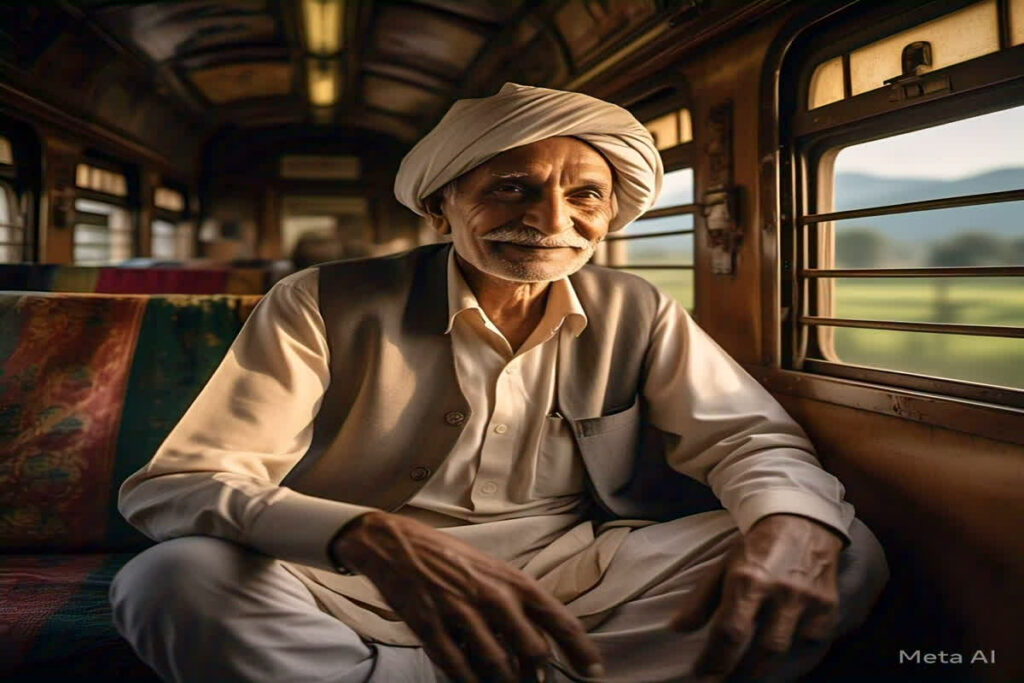 Senior Citizen Railway Ticket Booking Rules/ Image Credit: Meta AI