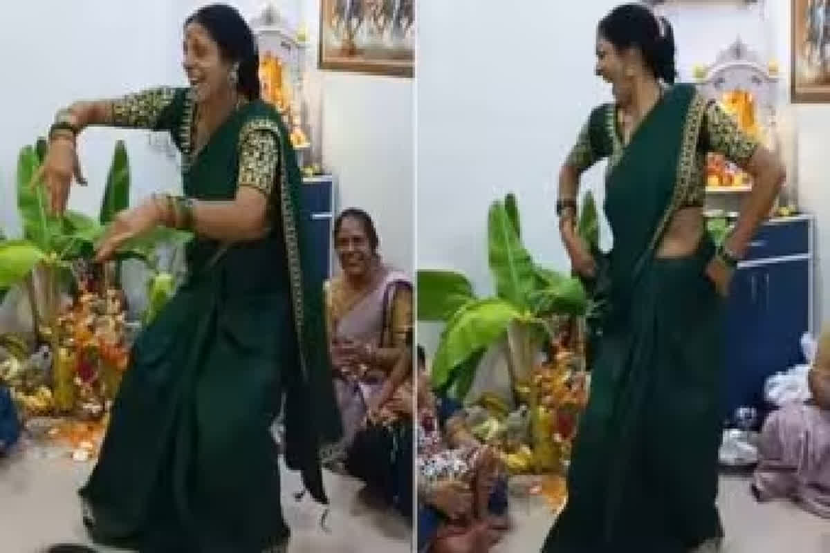 Aunty Viral Dance Video/ Image Credit: Sulekha Kumari Facebook