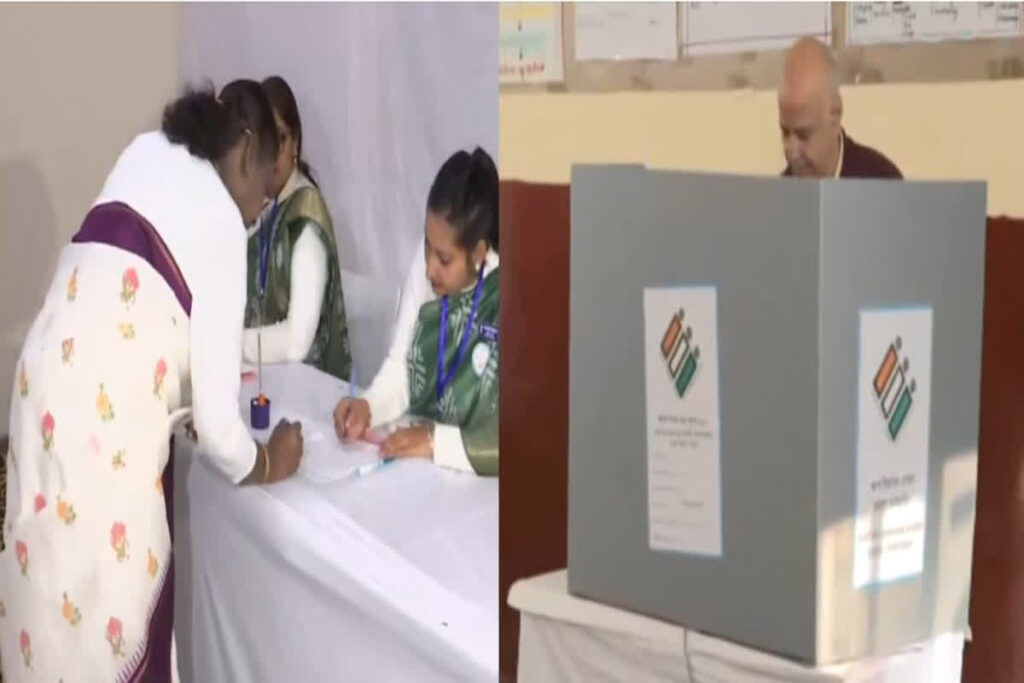 Delhi Assembly Election 2025 Live। Photo Credit: IBC24