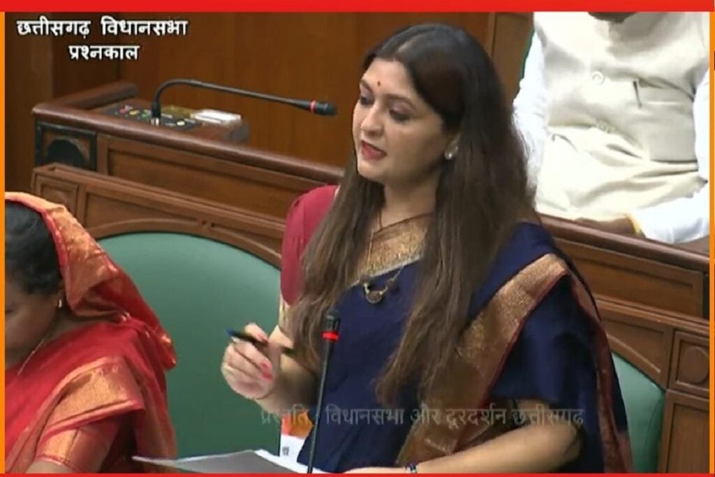 विधायक भावना बोहरा ने विधानसभा में उठाया प्रश्न, image source: ibc24