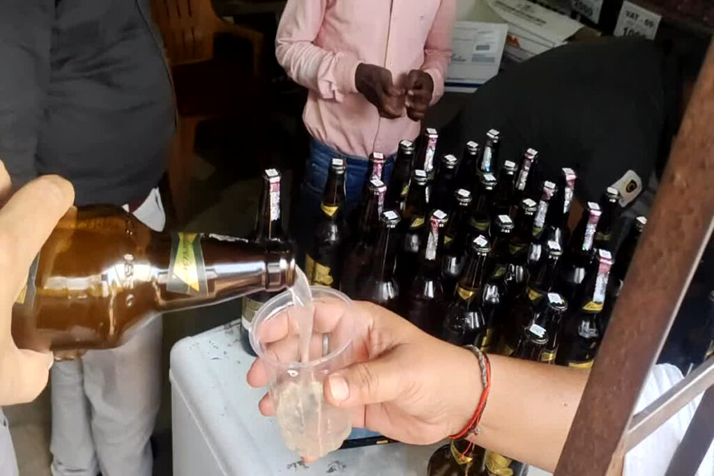 Dirty Water In Beer Bottle/ Image Credit: IBC24