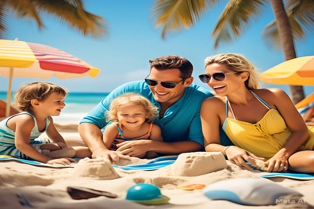 Best Tourist Place For Summer Vacation | Image Source AI Meta Symbolic