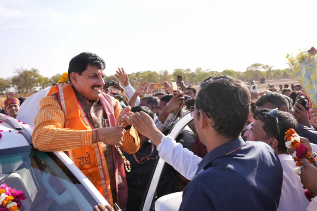 CM Mohan Yadav Tour | Image Source | IBC24