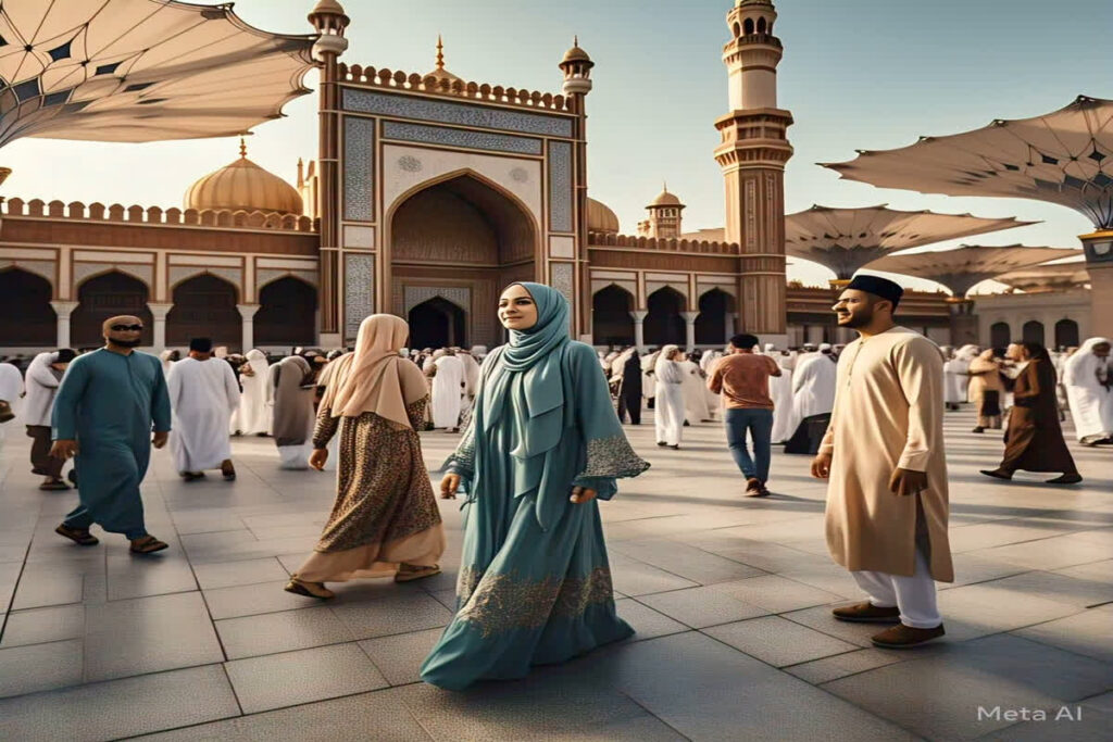 Eid Ul Fitr 2025/ Image Credit: Meta AI