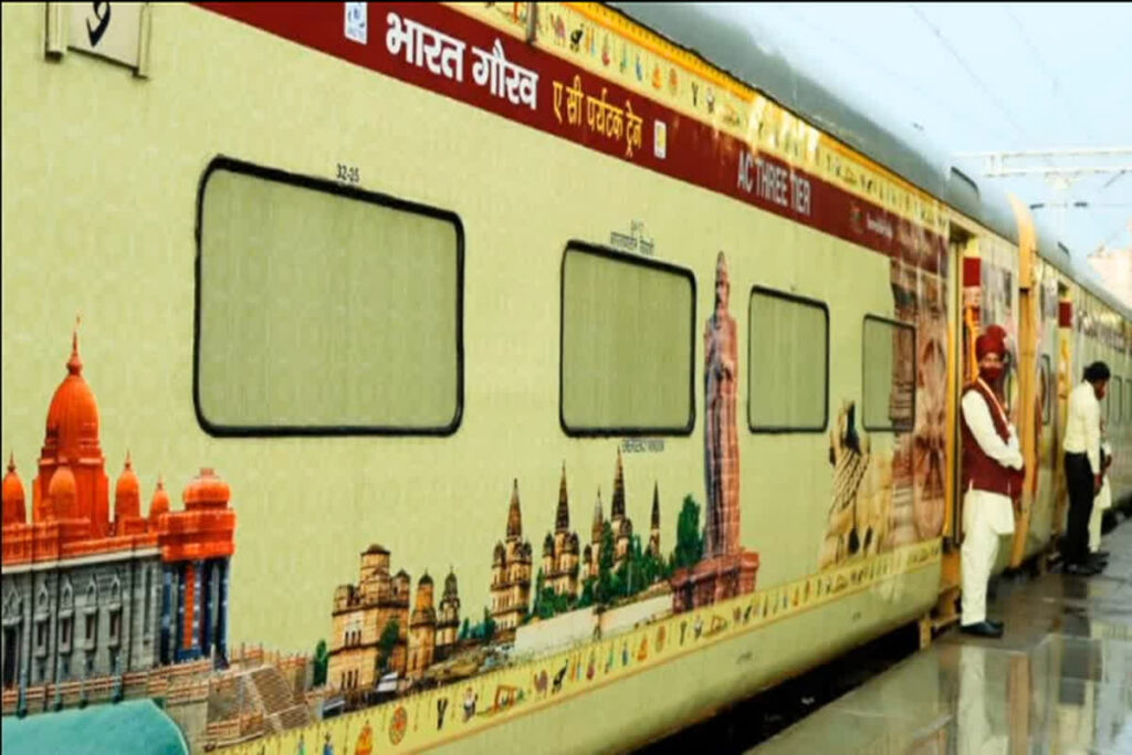 Gaurav Tourist Train In MP | Image Source | ANI