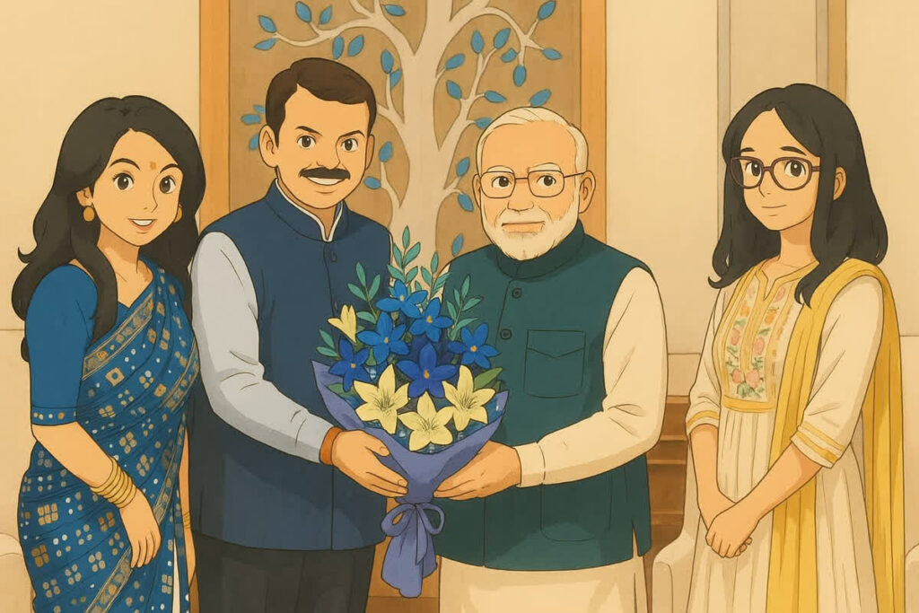 What is Ghibli Style Image? क्या है Ghibli...क्यों कर रहा सोशल मीडिया पर ट्रेंड? Image Source: devendra fadnavis X