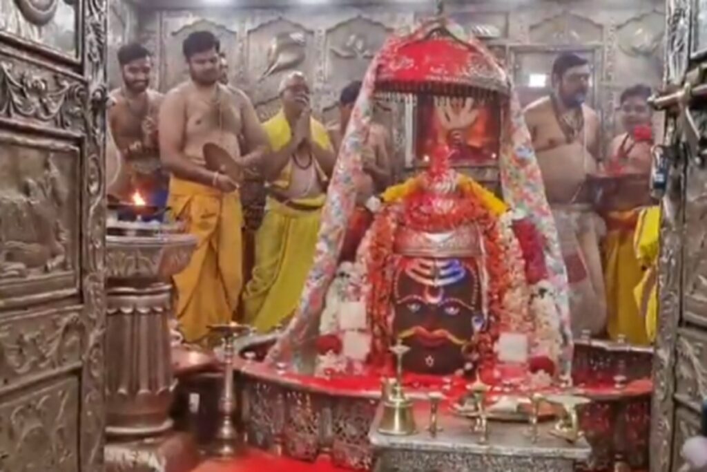 Holi In Ujjain Mahakal/ Image Credit: IANS X Handle