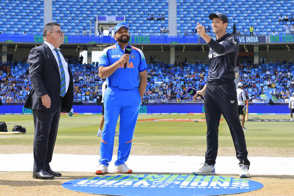 ICC Champions Trophy IND Vs NZ Final Live Match | Source : KD Cric Info