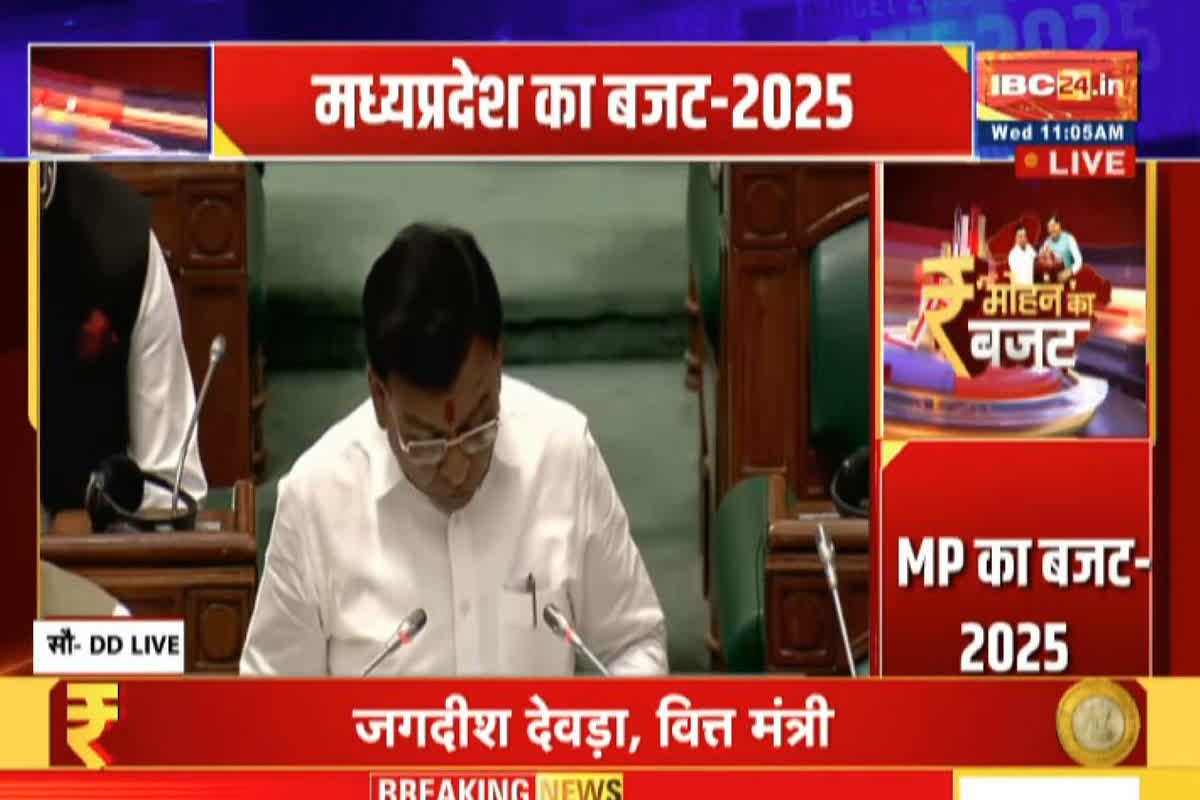 MP Budget 2025 for Common Man / Image Credit: IBC24 Youtube