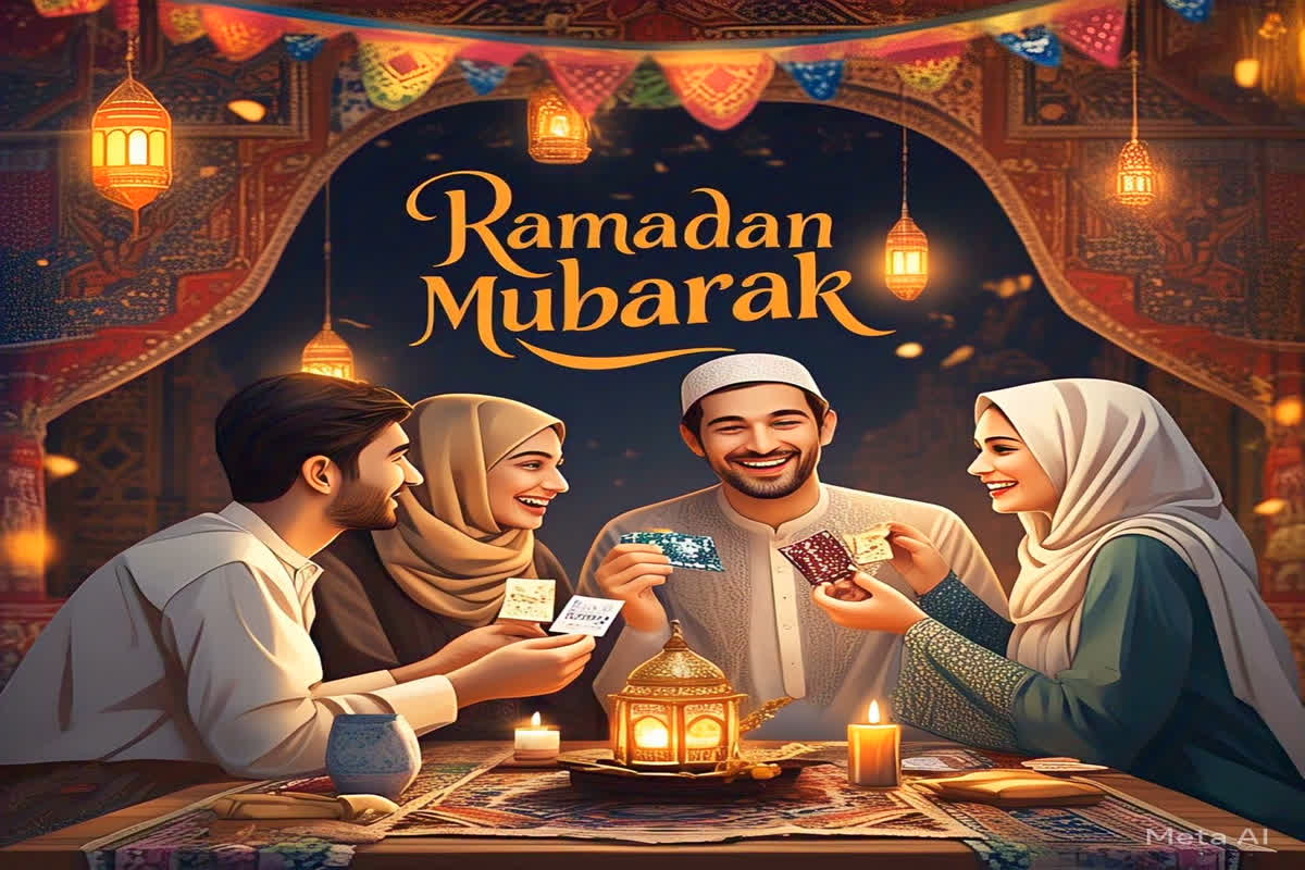 Ramadan Mubarak Wishes In Hindi/Image Credit: Meta AI