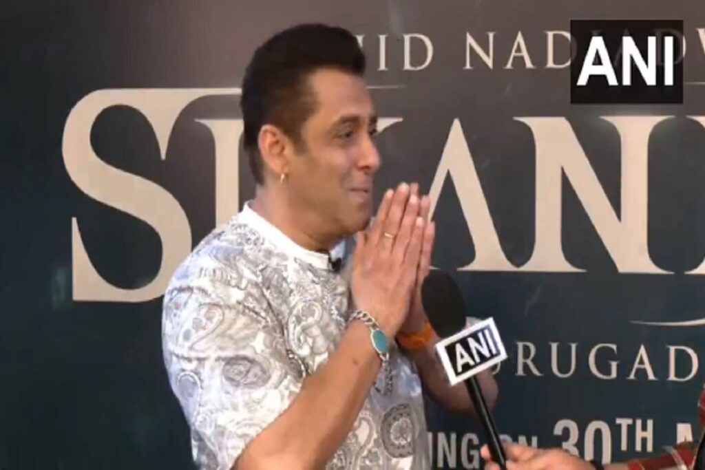 Salman Khan on Controversy. Image Source-ANI