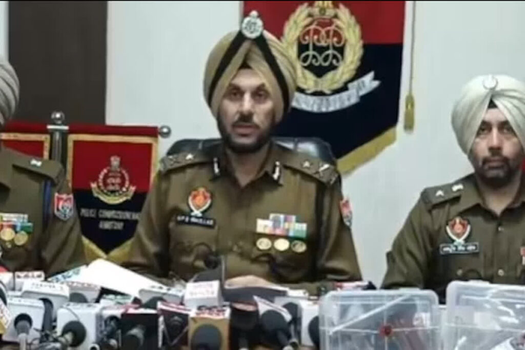 Panjab Heroin Seizure | Image Source | ANI