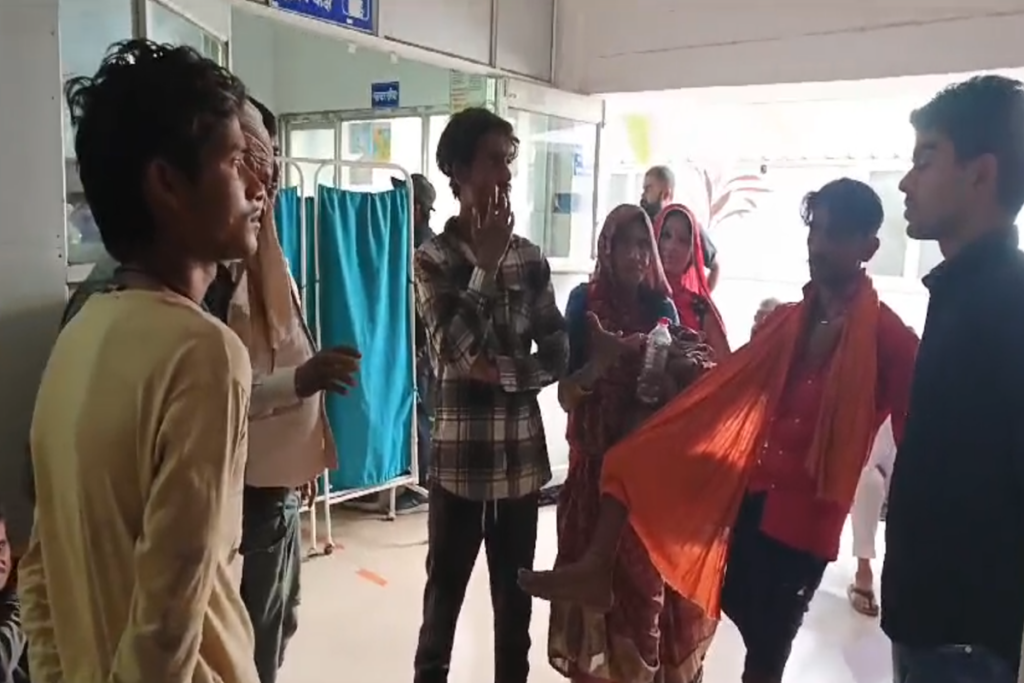 Holi violence In Panna | Image Source | IBC24