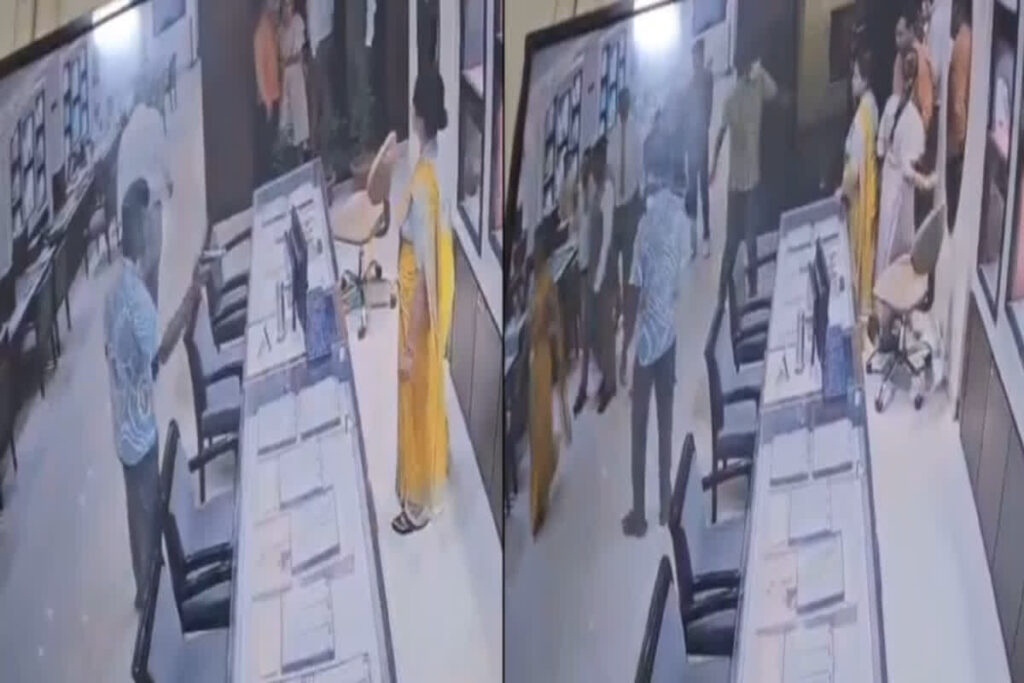 Bihar Tanishq Showroom Robbery Video| Photo Credit: @Delhiite_