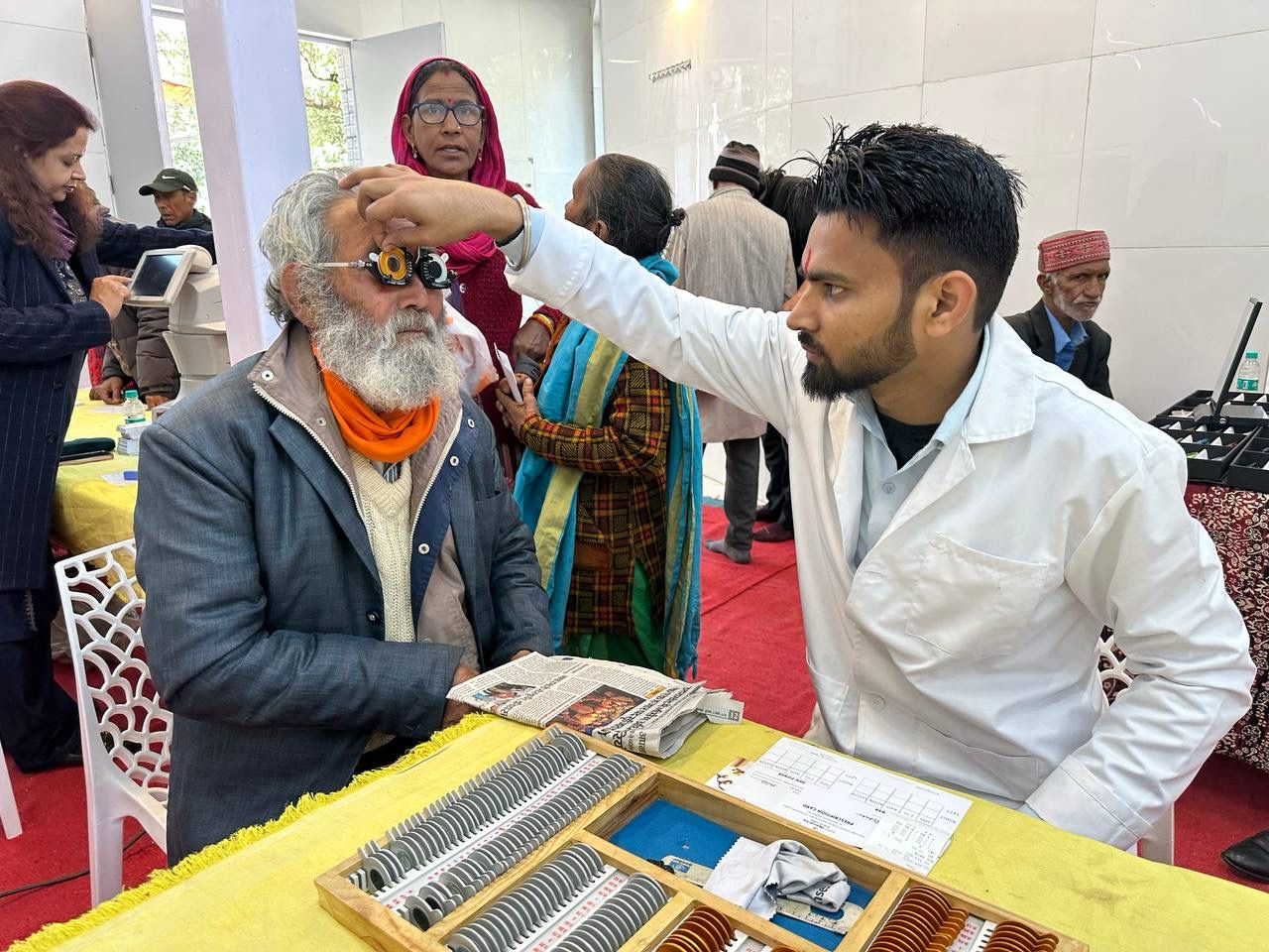 Aryam International Foundation Free Eye Test/ Image Credit: Aryam International Foundation