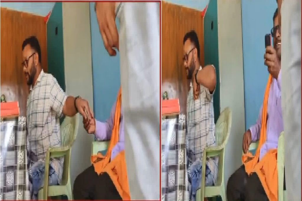 Patwari Ka Viral Video/ Image Credit: IBC24